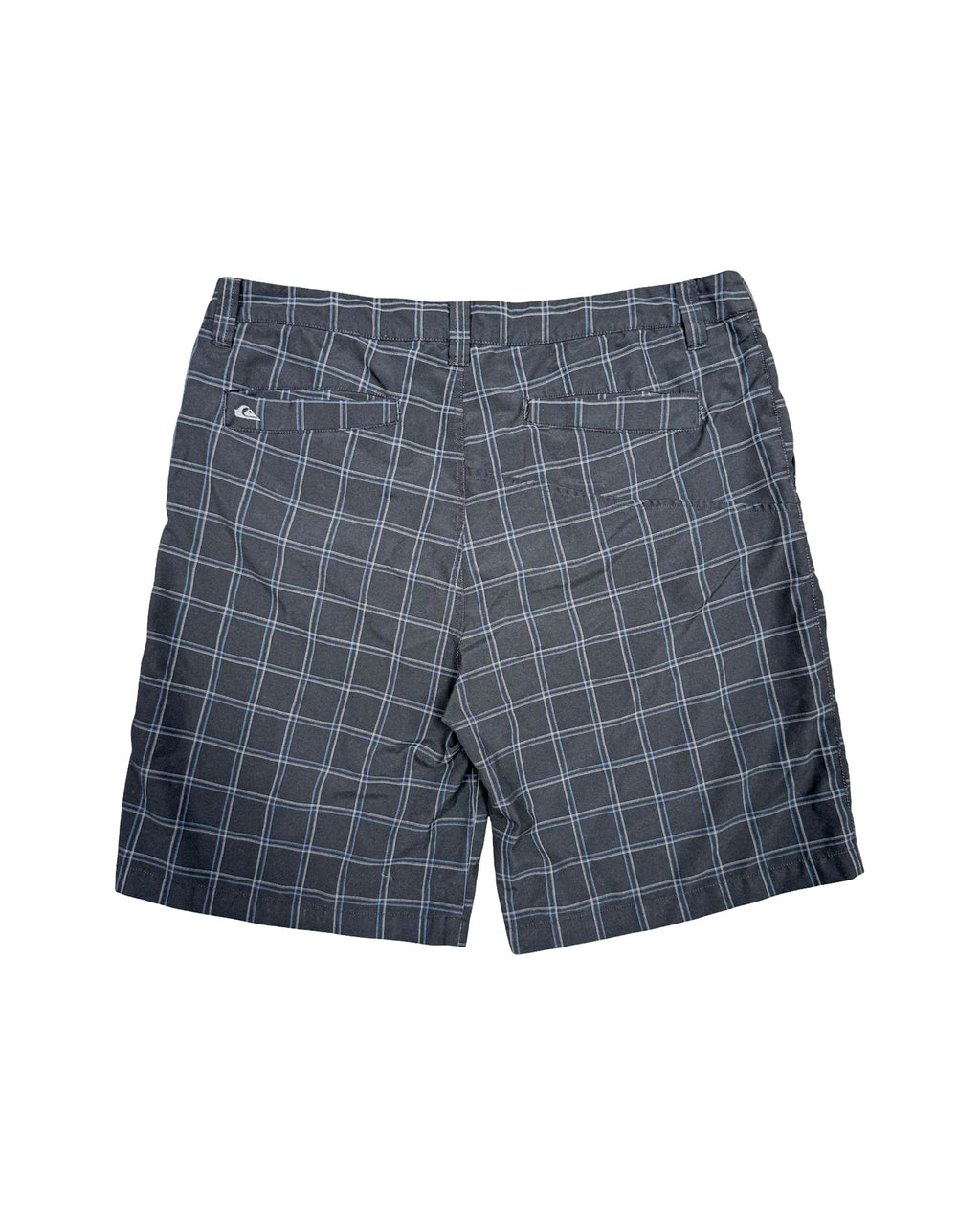 2000'S QUIKSILVER PLAID SHORTS - 38