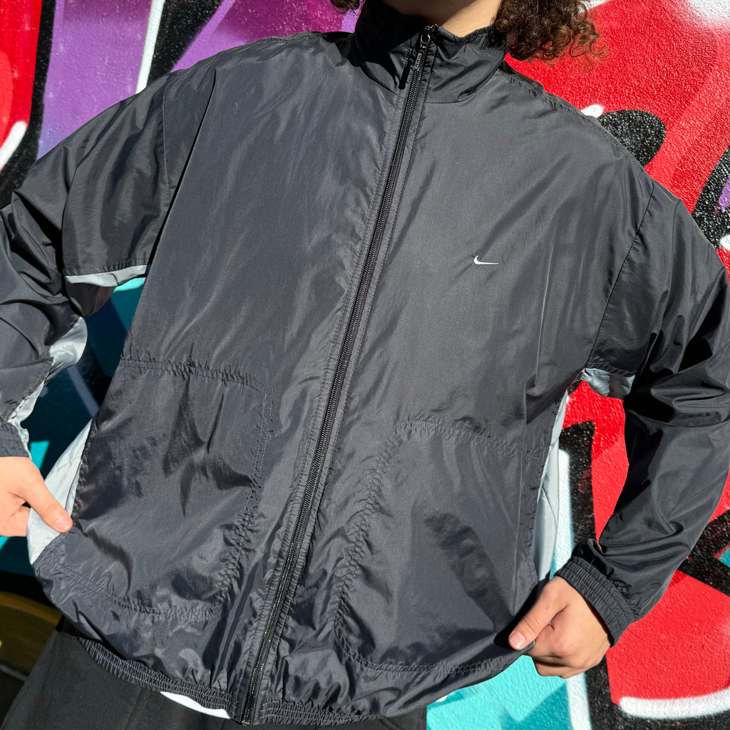 1990'S NIKE SWOOSH PANELS JACKET - L