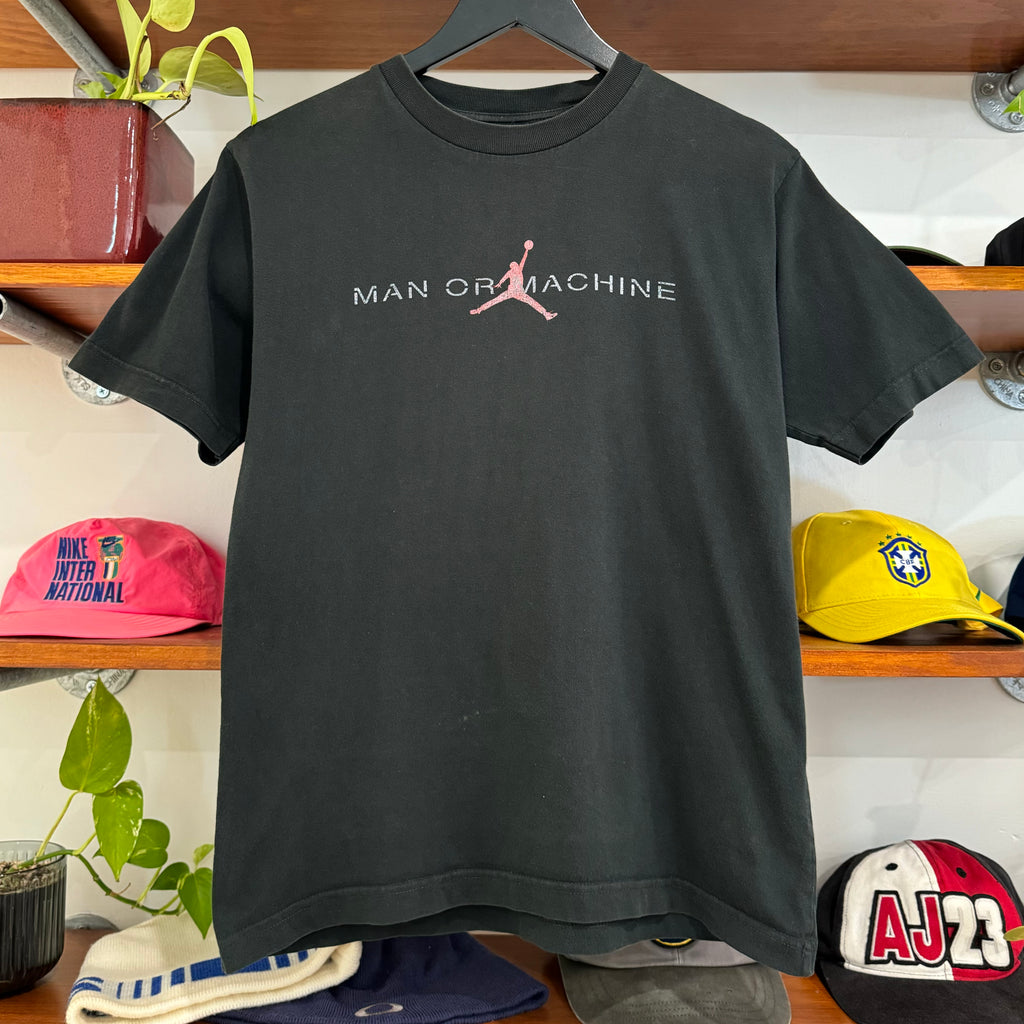 1990'S NIKE AIR JORDAN ''MAN OR MACHINE" GRAPHIC TEE - S