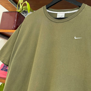 2000'S NIKE SWOOSH EMBROIDERED TEE - XL/XXL