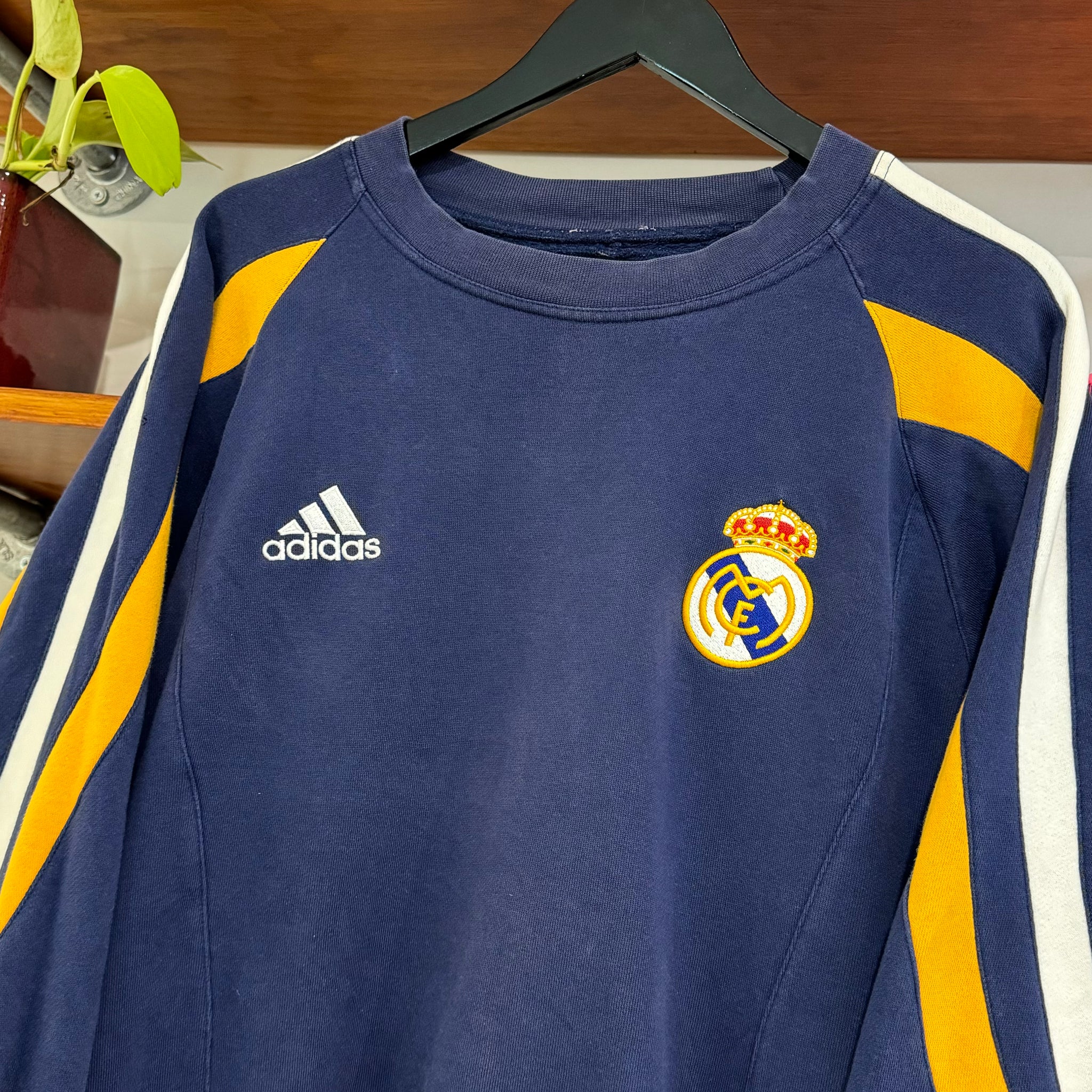 1999 ADIDAS REAL MADRID FC SWEATSHIRT - L