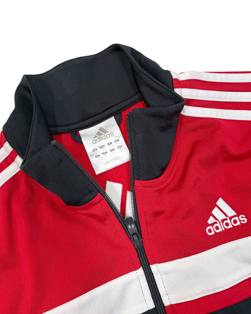 2010 ADIDAS THREE-TONE TRACK JACKET - M