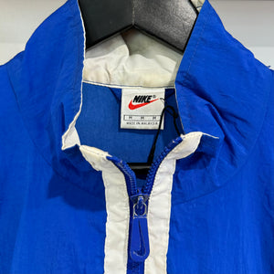 1990'S NIKE SWOOSH 1/4 ZIP JACKET - L