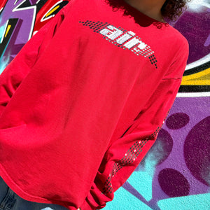 2000'S NIKE AIR LONG SLEEVE TEE - L/XL