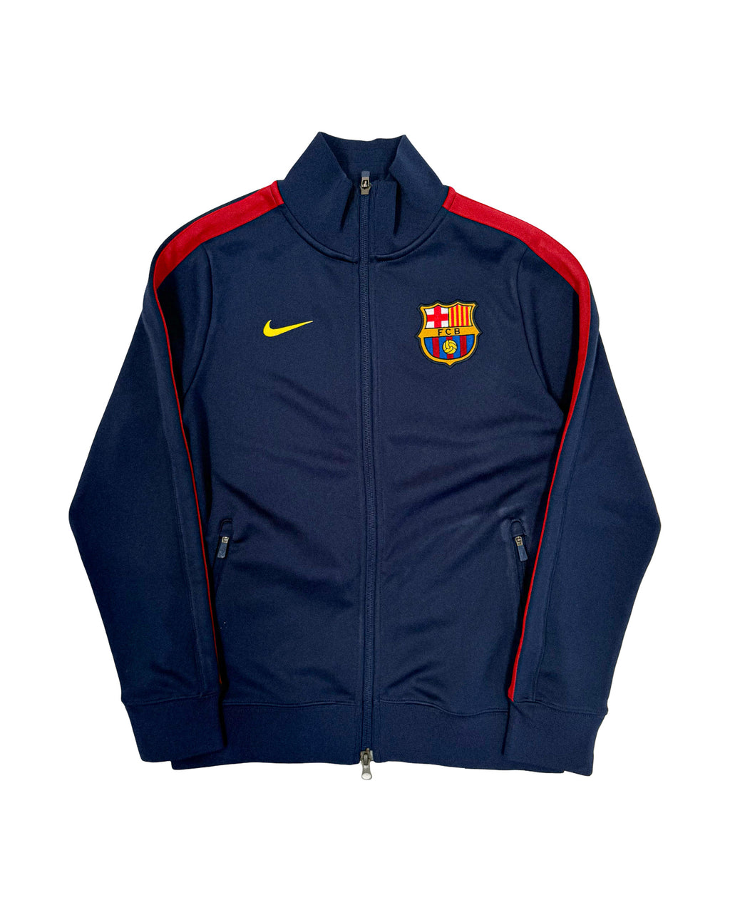 2000'S NIKE FC BARCELONA TRACK JACKET - S