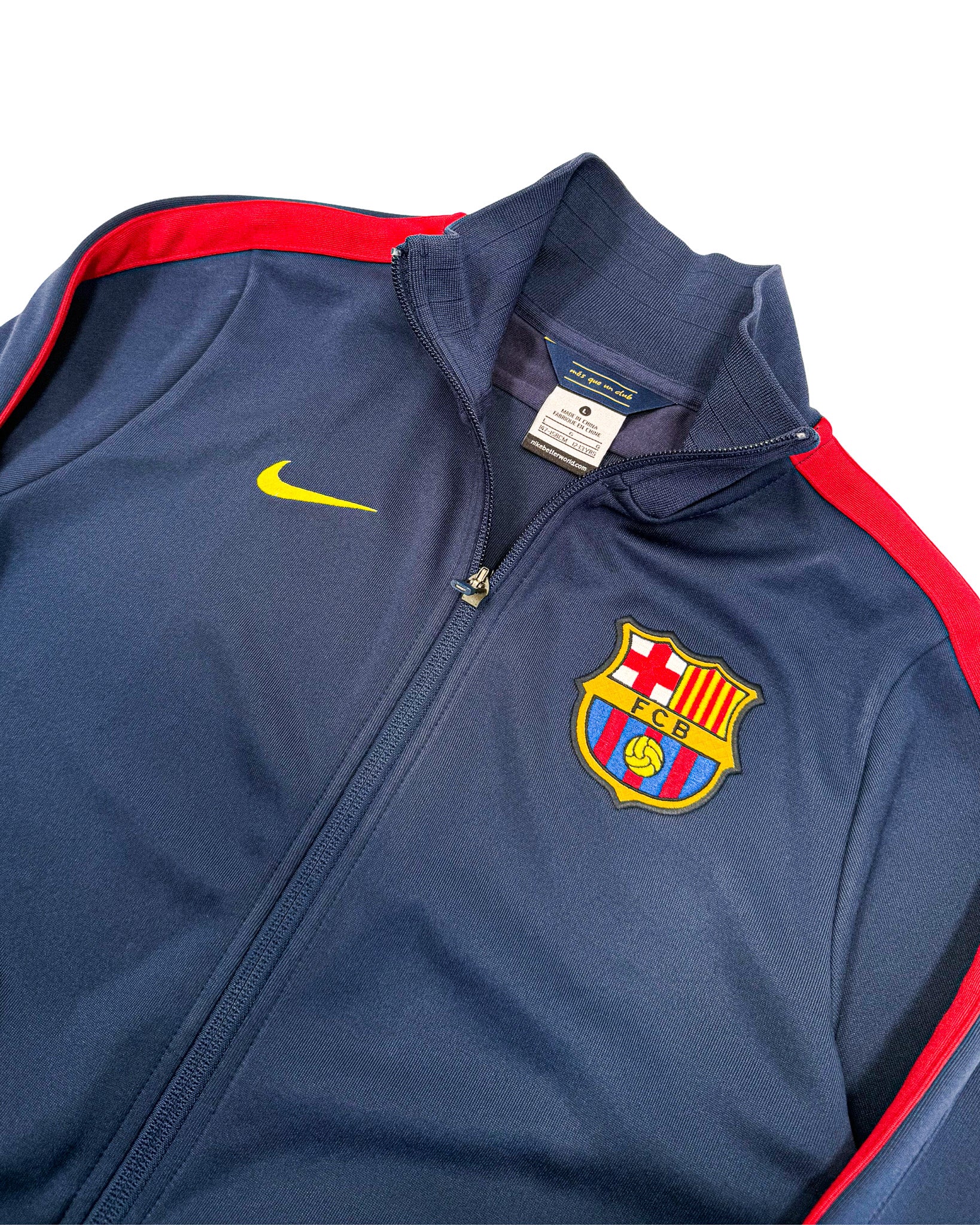 2000'S NIKE FC BARCELONA TRACK JACKET - S