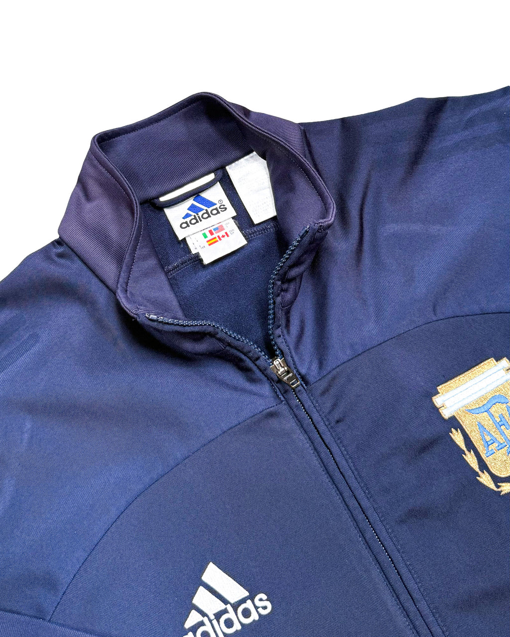 2002 ADIDAS ARGENTINA TRACK JACKET - M/L