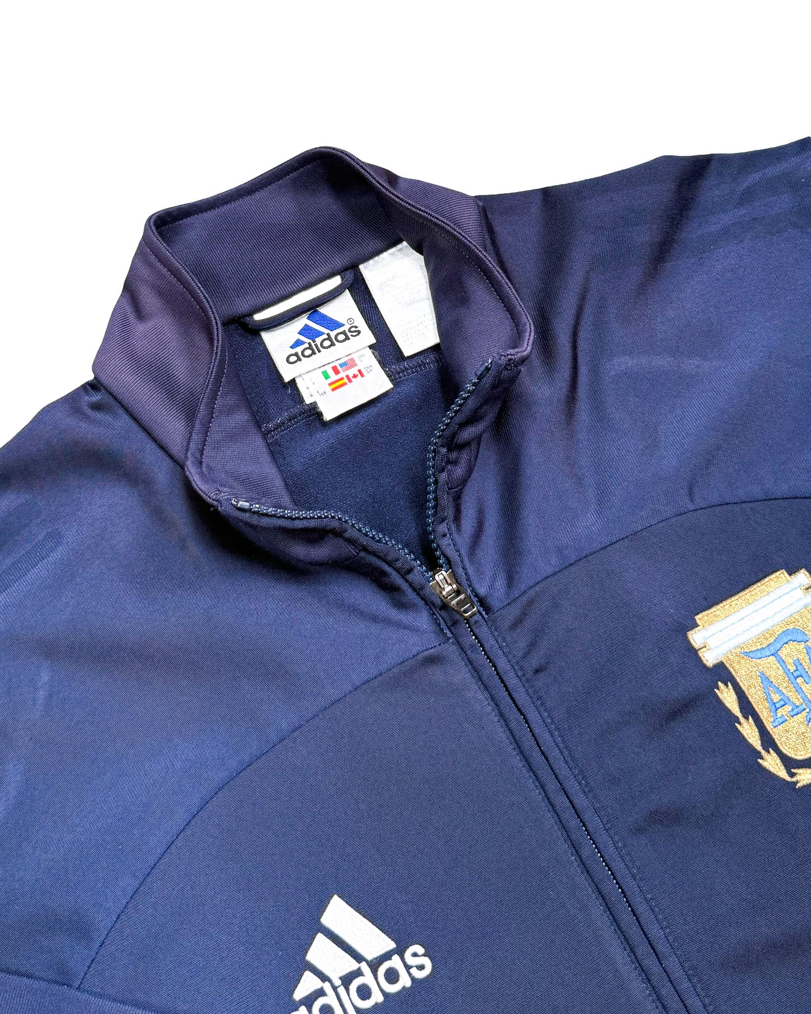 2002 ADIDAS ARGENTINA TRACK JACKET - M/L