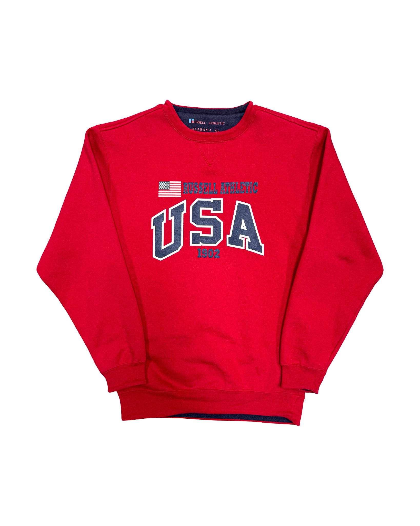 2000'S RUSSELL ATHLETIC USA SWEATSHIRT -S/M