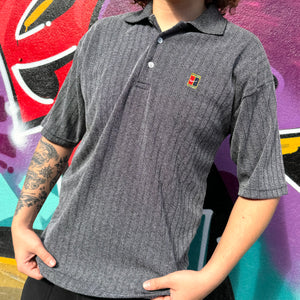1990'S NIKE CHALLENGE COURT POLO SHIRT - L