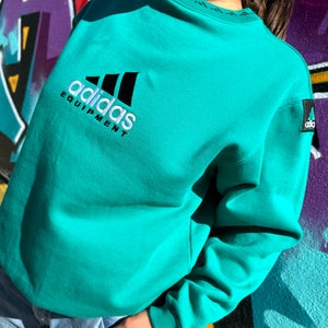 1990'S ADIDAS EQUIPMENT "VOICE OF EASTERN" SWEATSHIRT - S