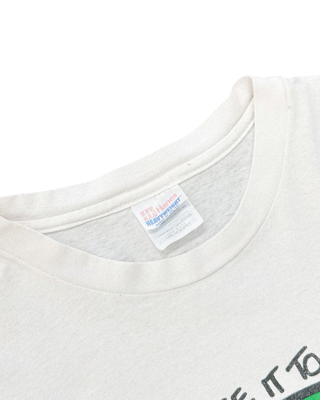 1993 'LET'S PEACE IT TOGETHER' GRAPHIC TEE - L