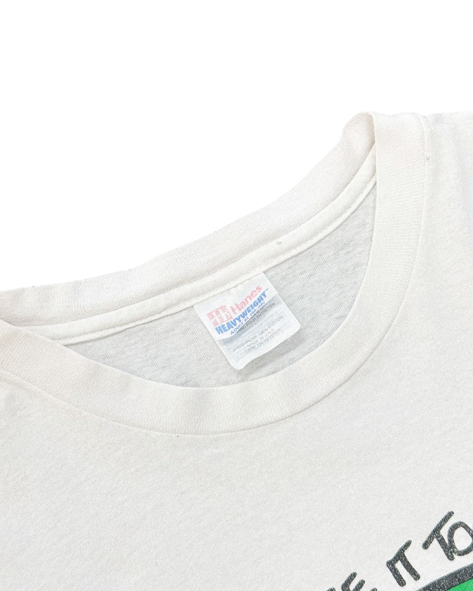 1993 'LET'S PEACE IT TOGETHER' GRAPHIC TEE - L