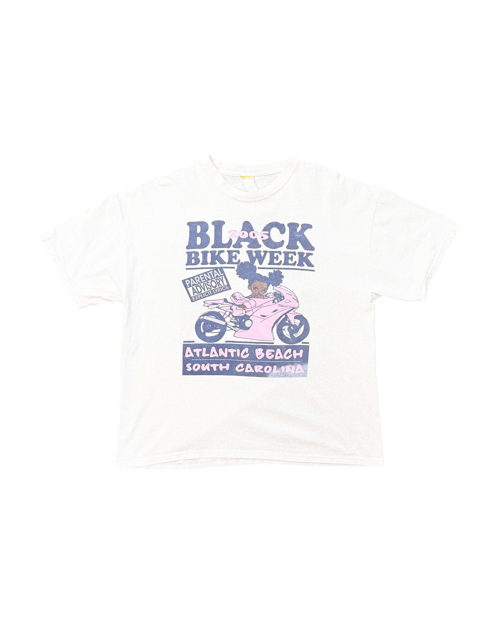 2005 'BLACK BIKE WEEK' GRAPHIC TEE - XL