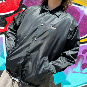 1990'S BITCH BUTTON UP WINDBREAKER JACKET - M