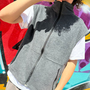 2000'S COLUMBIA FLEECE VEST - XL