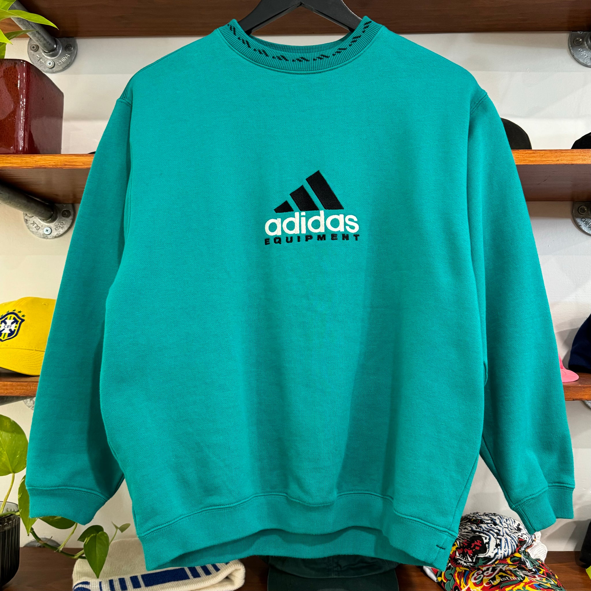 1990'S ADIDAS EQUIPMENT "VOICE OF EASTERN" SWEATSHIRT - S