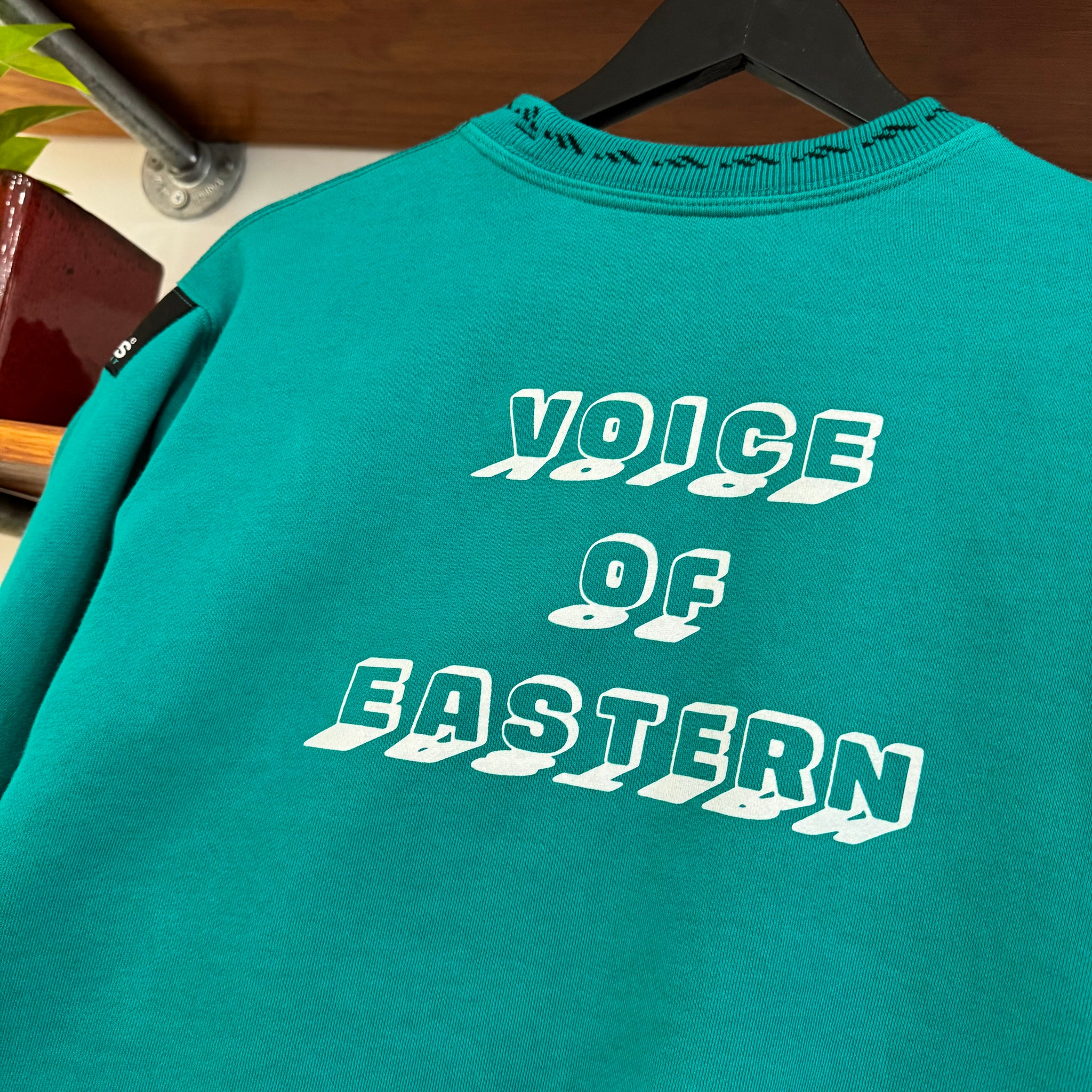 1990'S ADIDAS EQUIPMENT "VOICE OF EASTERN" SWEATSHIRT - S