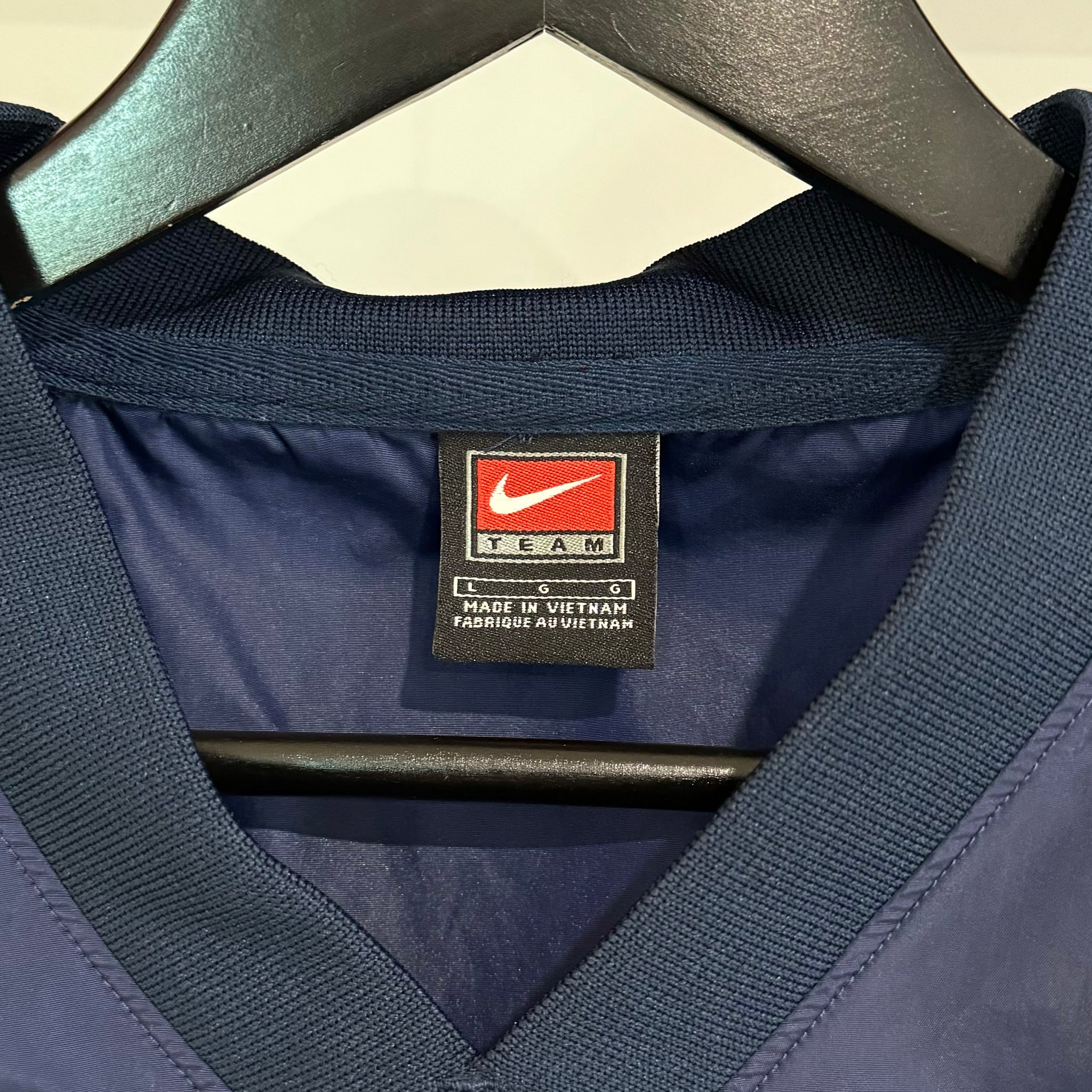 1990'S NIKE FC PANELS PULLOVER - M