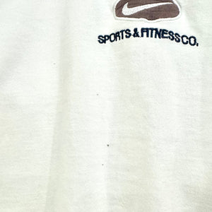 1990'S NIKE EMBROIDED SPELLOUT SWEAT - M