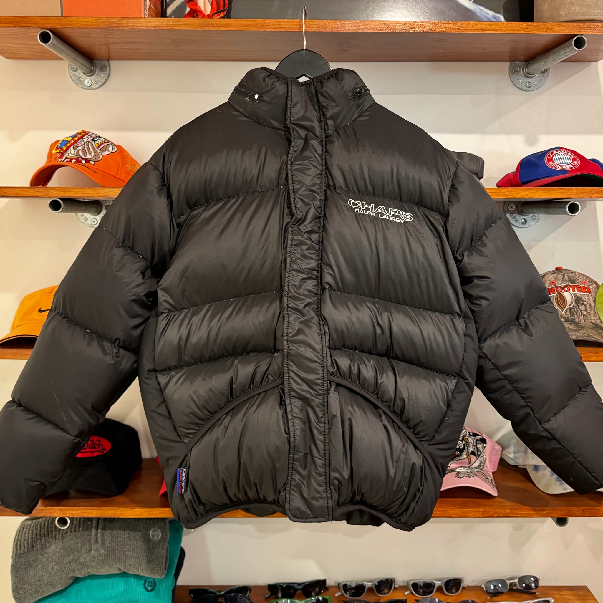 1990'S CHAPS RALPH LAUREN PUFFER JACKET - L