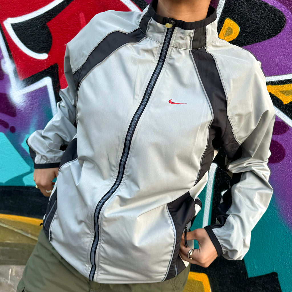 1990'S NIKE SWOOSH TECH JACKET - M