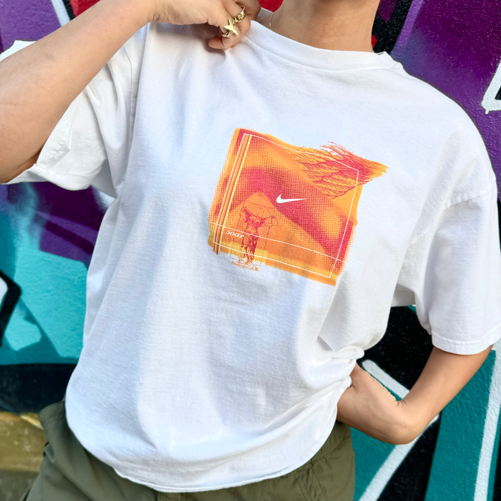 1990'S NIKE 'SOAR' TEE - L