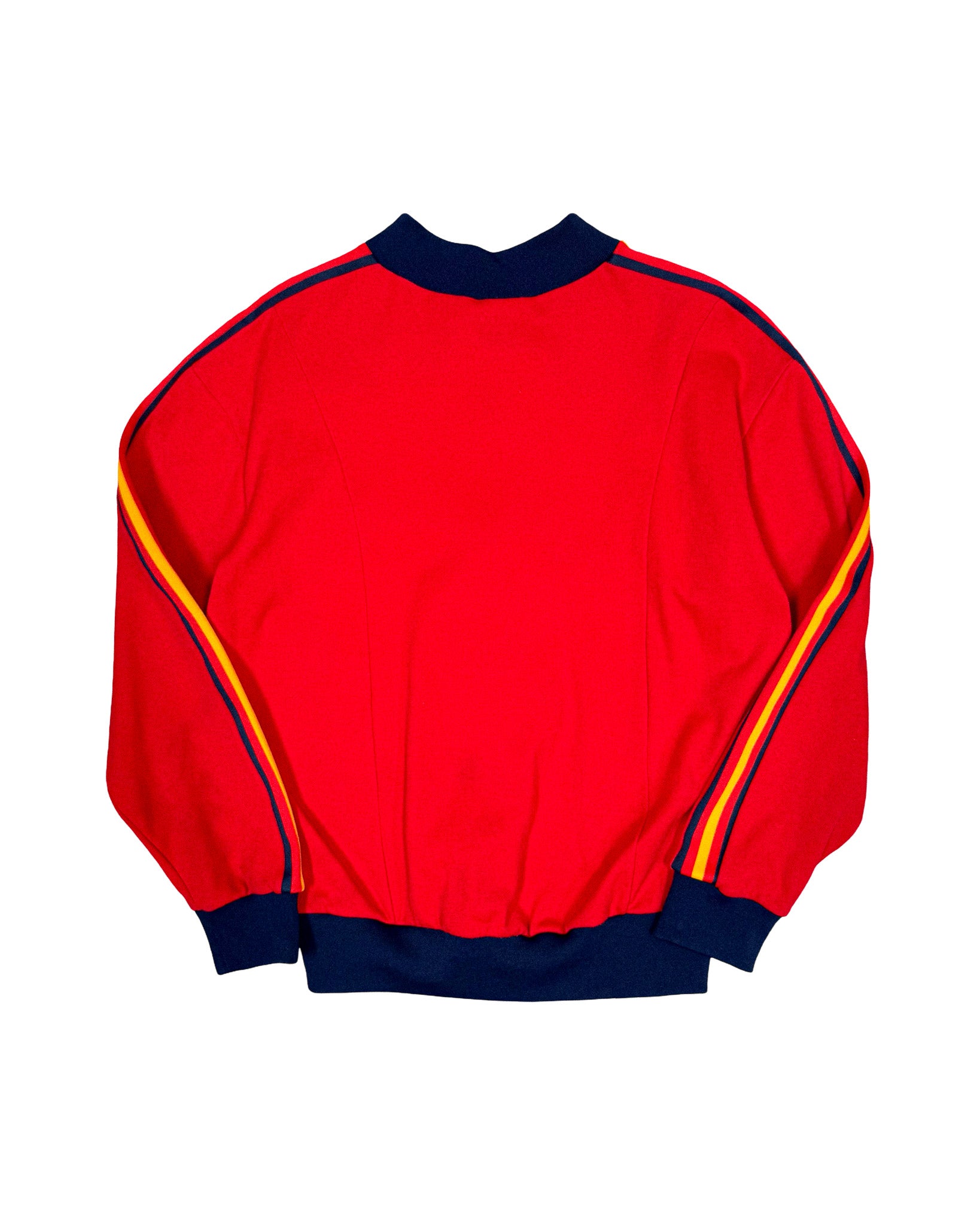 1970'S ADIDAS SOUTH AUSTRALIA TRACK JACKET (1990'S ADELAIDE CROWS PATCH) - S/M