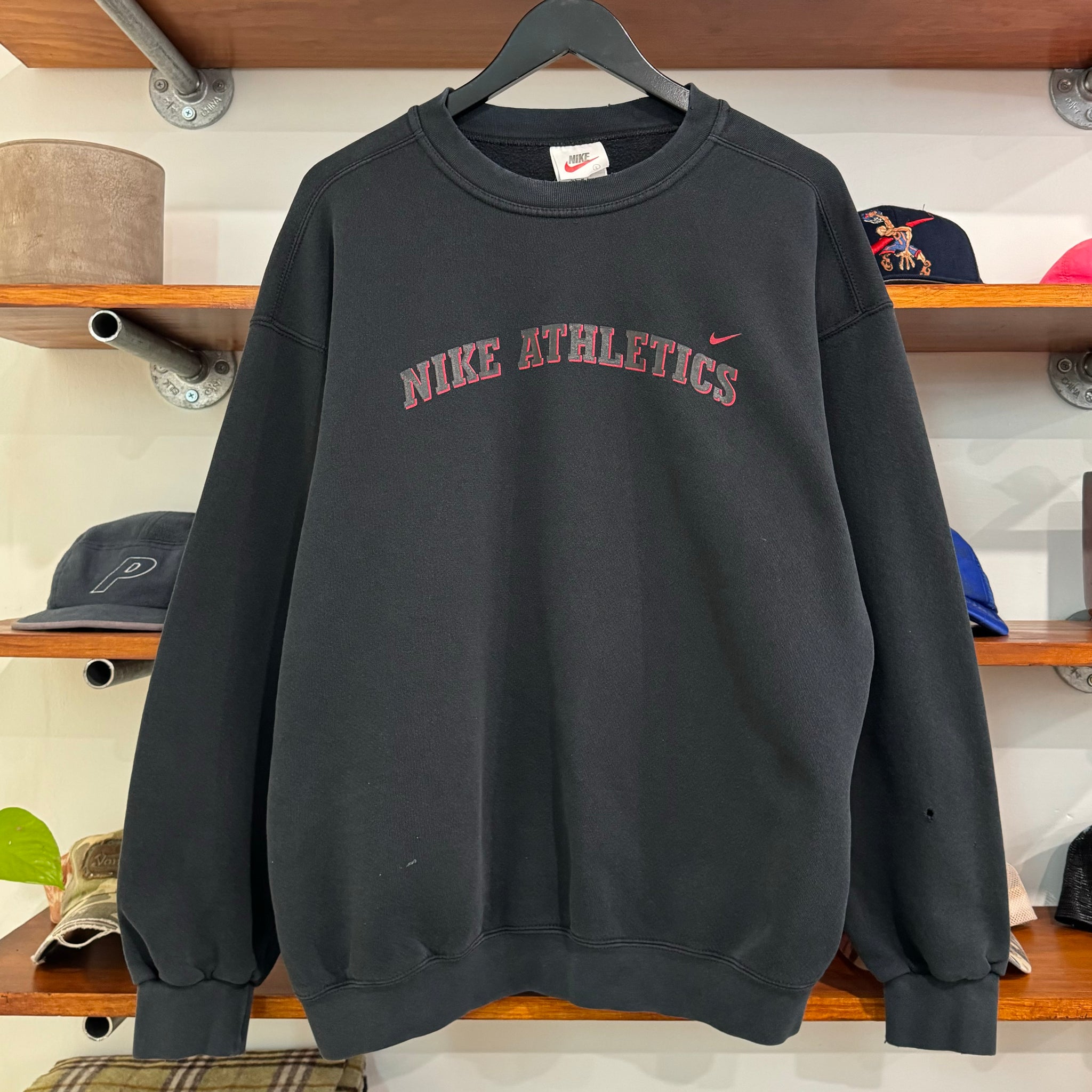 1990'S NIKE ATHLETICS CREWNECK - L