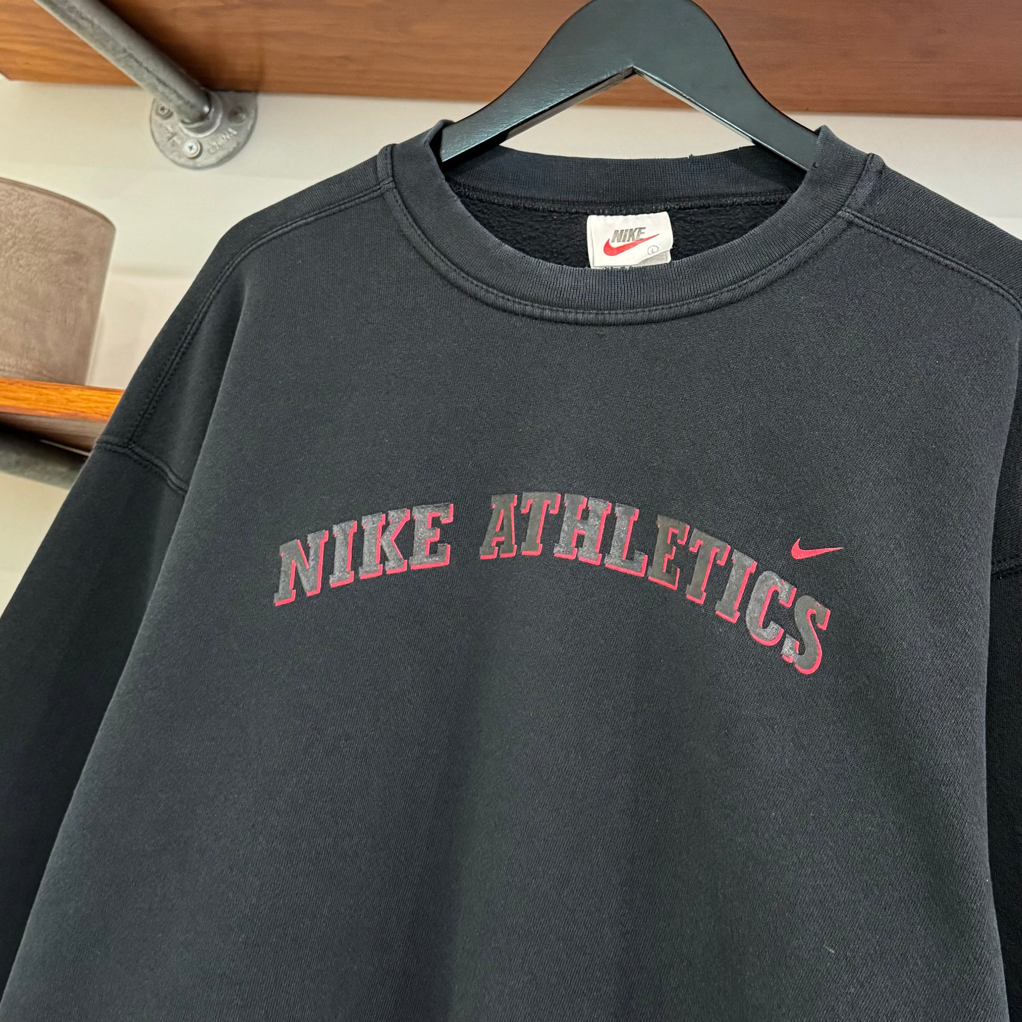 1990'S NIKE ATHLETICS CREWNECK - L