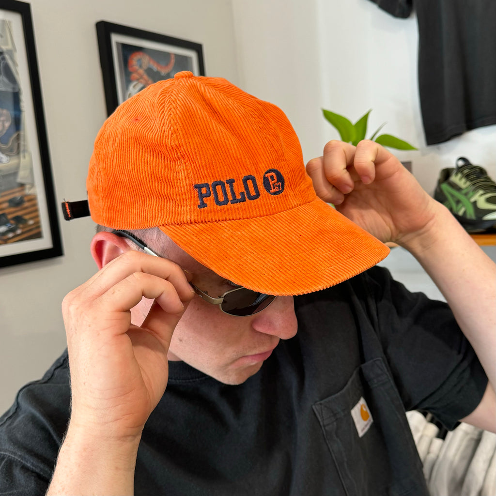 1990'S RALPH LAUREN POLO CORDUROY HAT