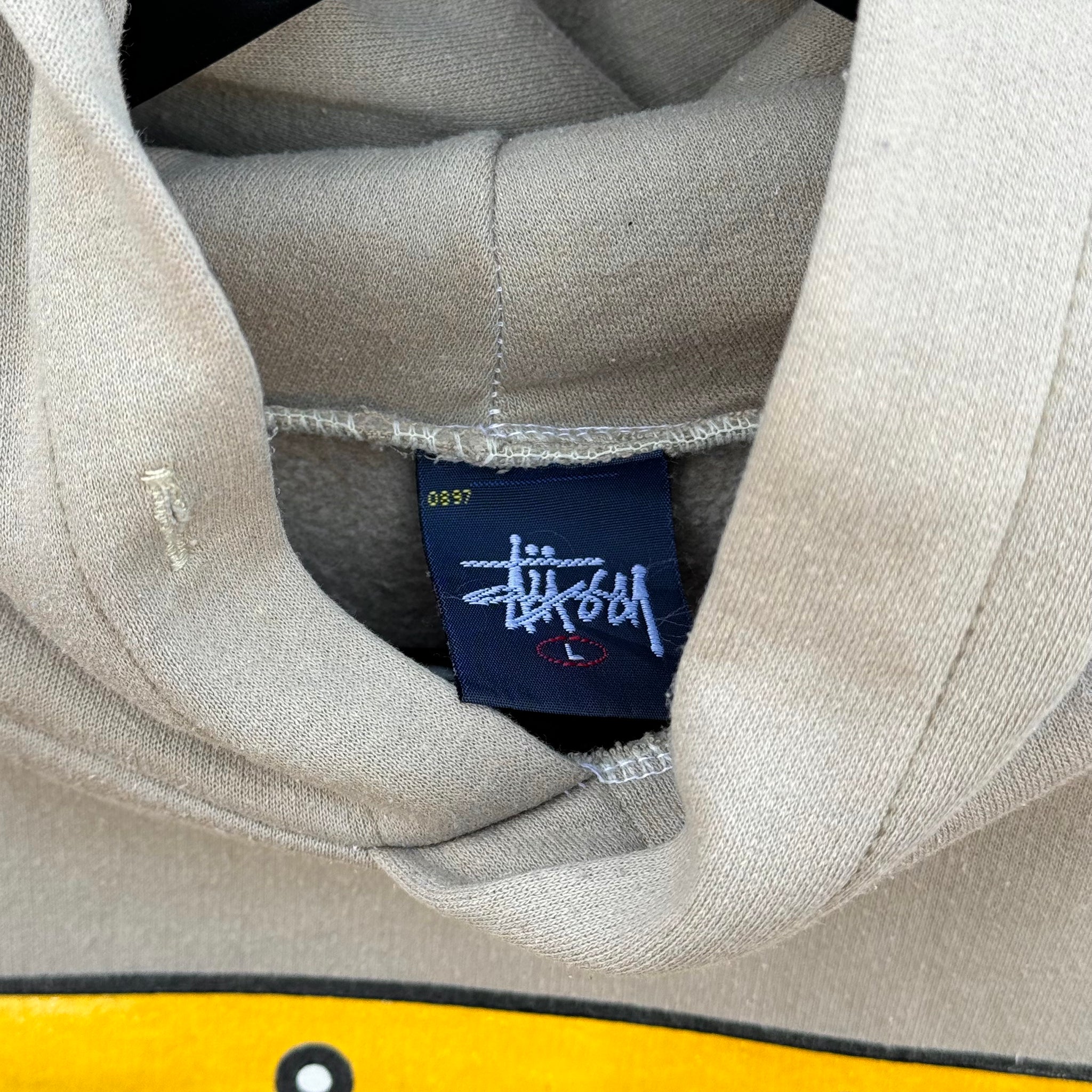 2000'S STUSSY SKATE GRAPHIC HOODIE - M