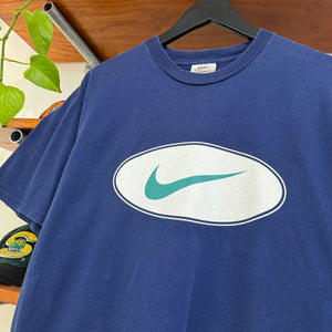 1990'S NIKE SWOOSH OVAL TEE - M/L