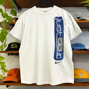 1990'S NIKE 'JUST DO IT' GRAPHIC TEE - L