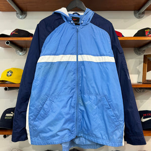 1990'S NIKE SPELLOUT TWO-TONE JACKET - XL