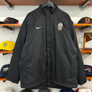 2005 NIKE JUVENTUS F.C. PUFFER TRAINING JACKET - L