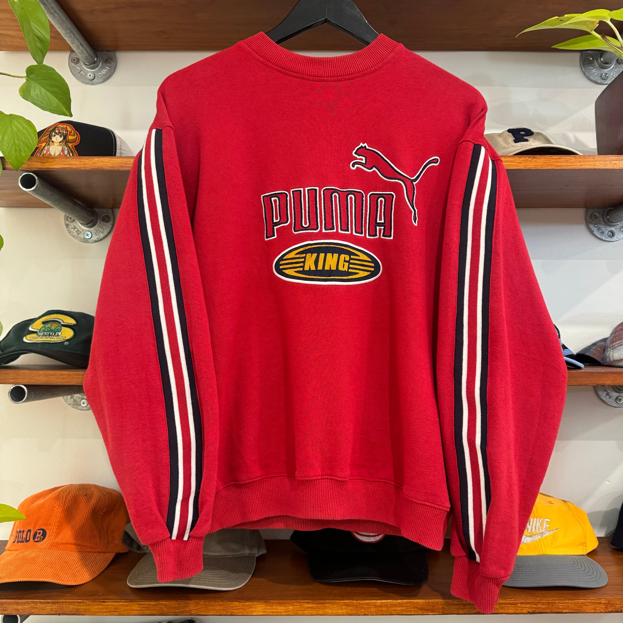 1990'S PUMA KING SWEATSHIRT - S