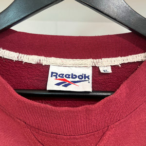 1990'S REEBOK LOGO EMBROIDERED SWEATSHIRT- L