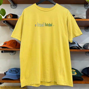 2000'S NIKE BRASIL FUTEBOL TEE - L