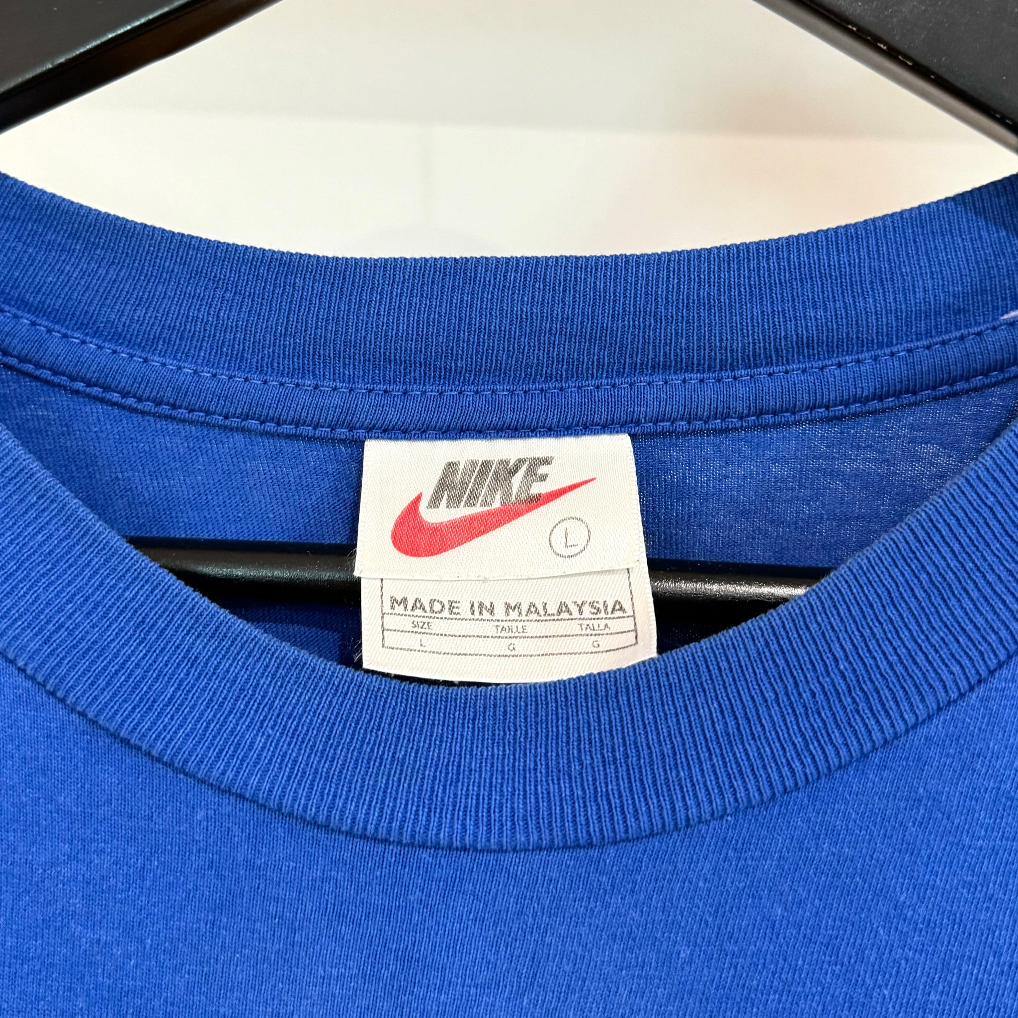 1990'S NIKE ITALIA FOOTBALL TEE - XL