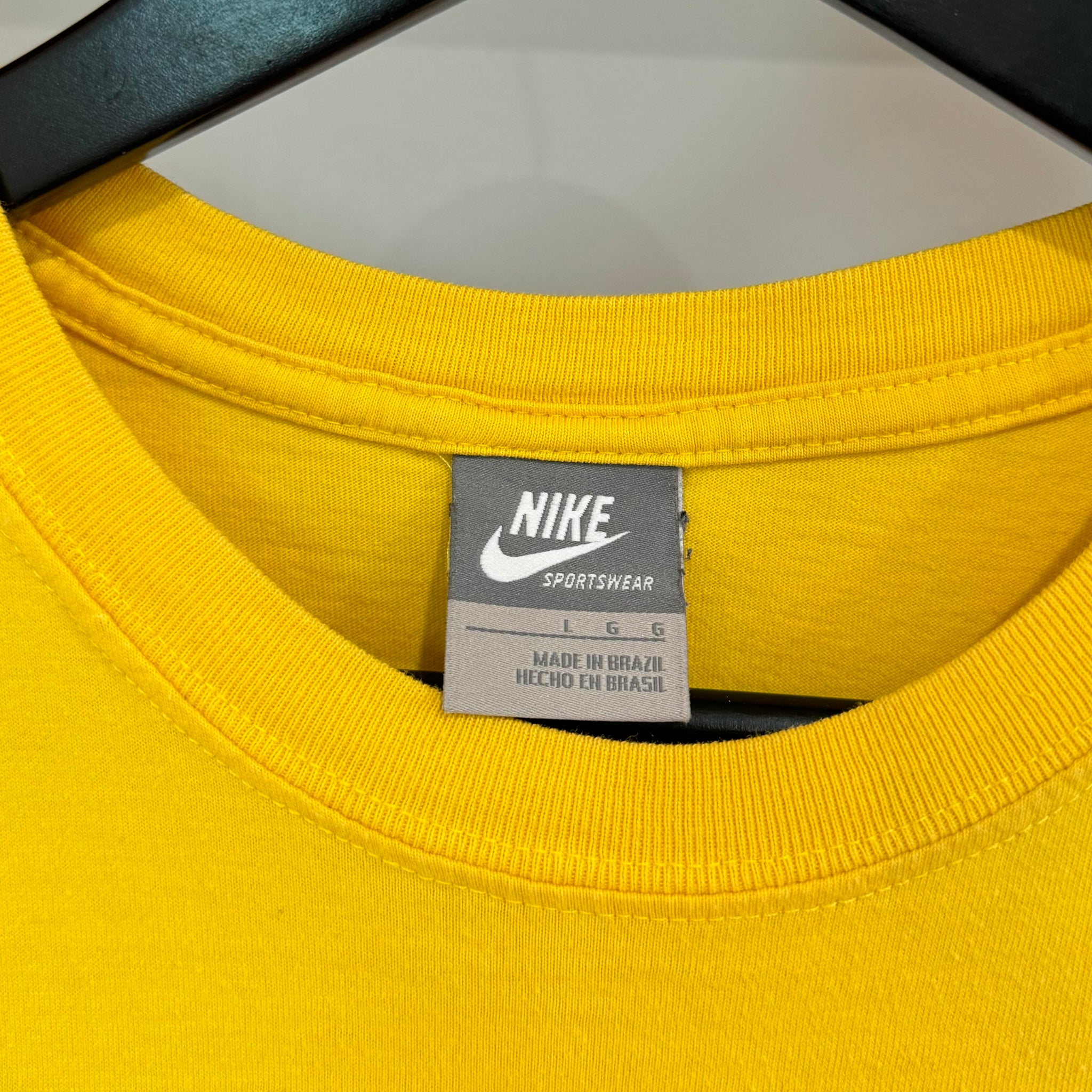 2000'S NIKE BRASIL FOOTBALL TEE - M