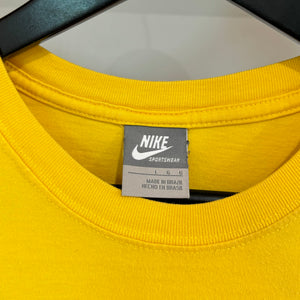 2000'S NIKE BRASIL FOOTBALL TEE - M