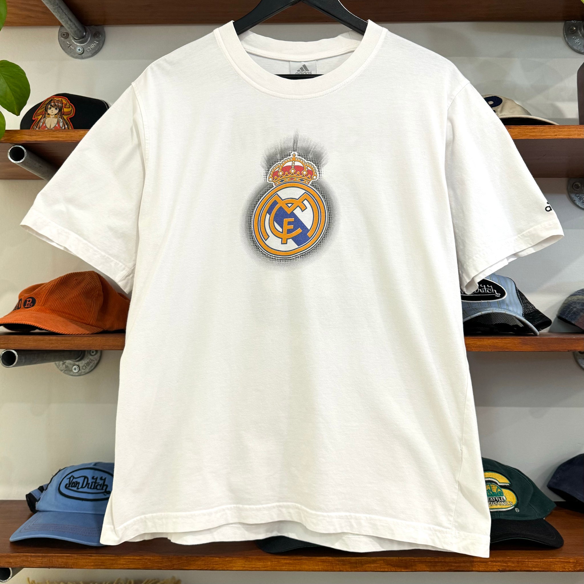 2003 ADIDAS REAL MADRID 'BECKHAM 23' TEE - L