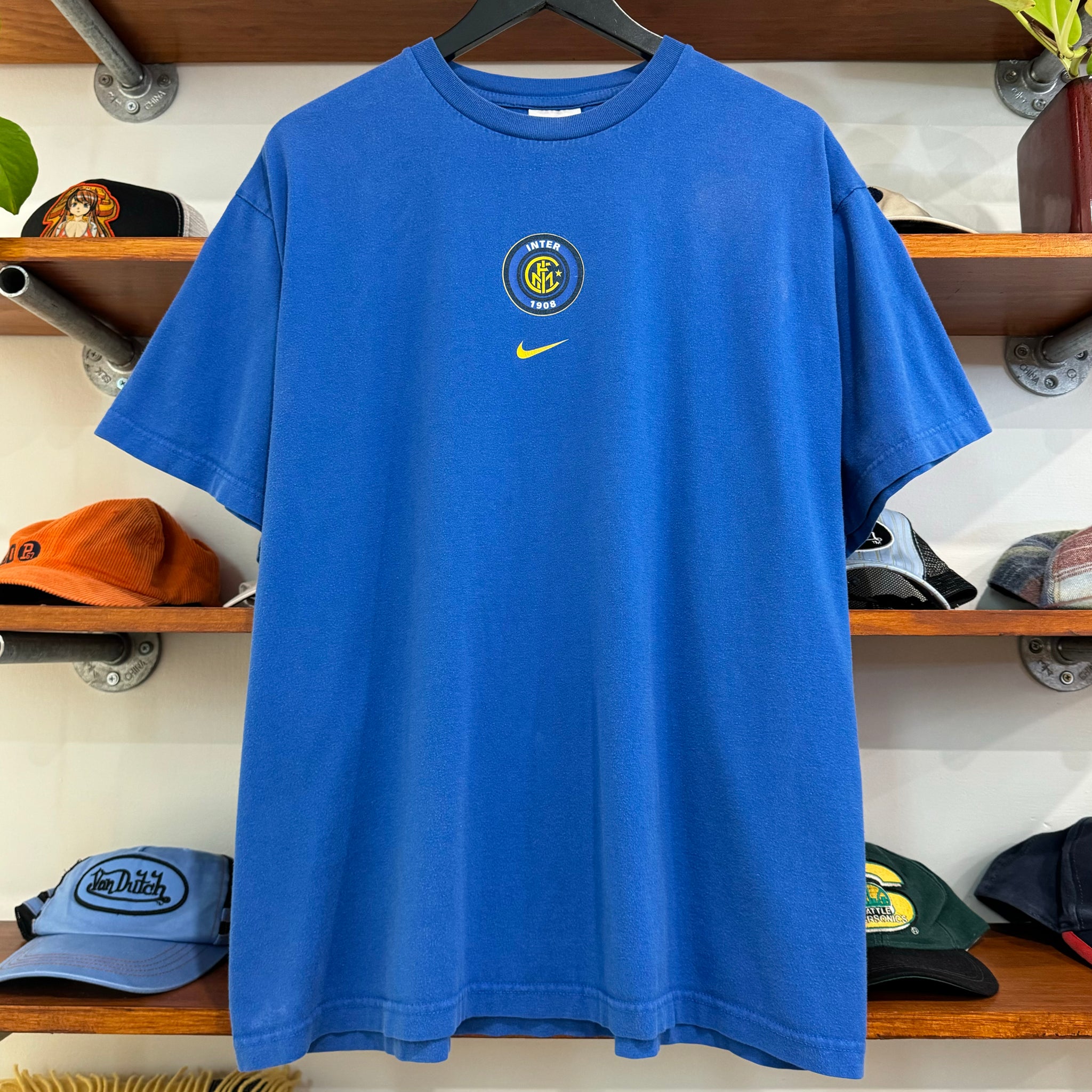 2000'S NIKE INTER MILAN FOOTBALL TEE - XL