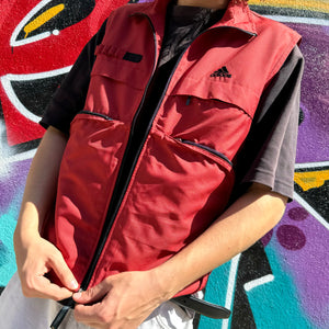 1990'S ADIDAS UTILITY VEST - L