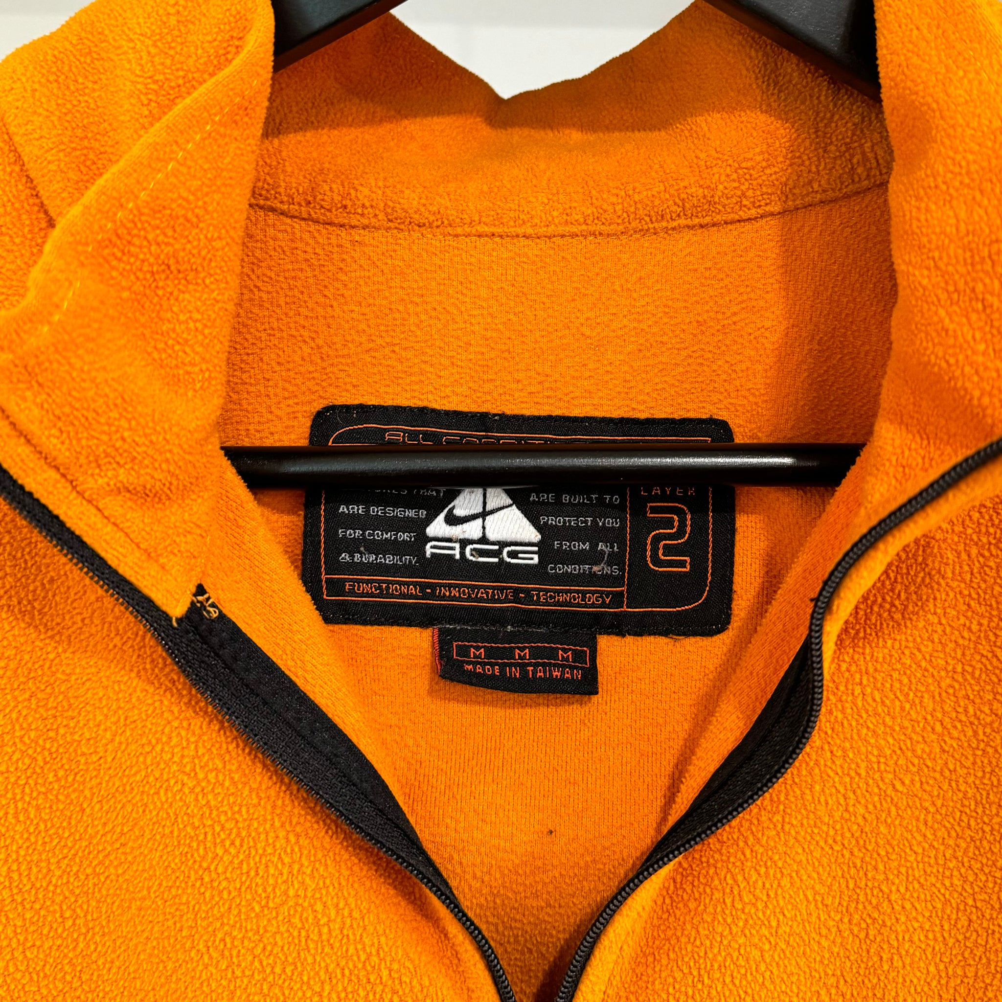 2000'S NIKE ACG 1/4 ZIP FLEECE - M