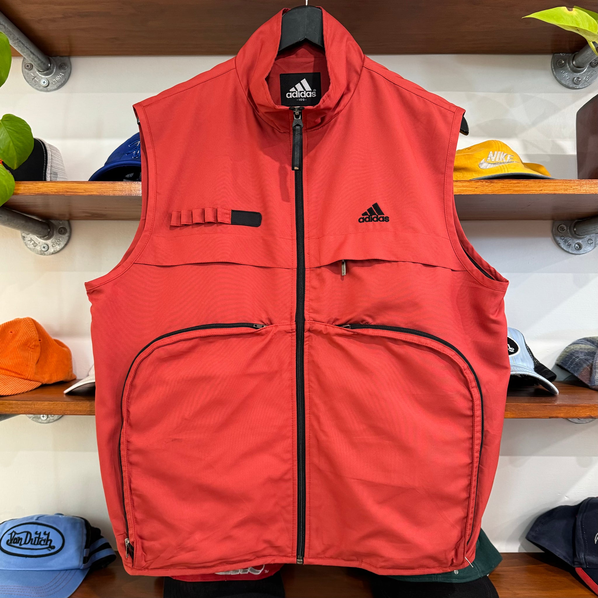 1990'S ADIDAS UTILITY VEST - L