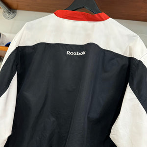 2000'S REEEBOK LOGO 1/4 ZIP JACKET - XXL