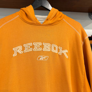 2000'S REEBOK SPELLOUT EMBROIDERED HOODIE - XL